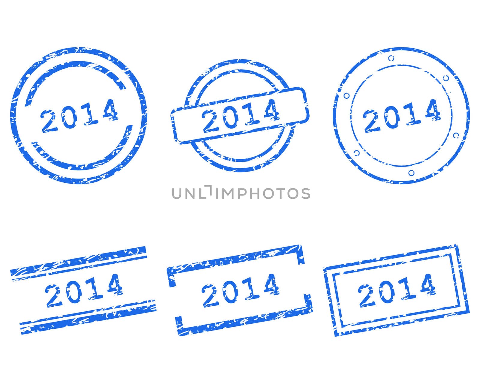 2014 stamps by rbiedermann