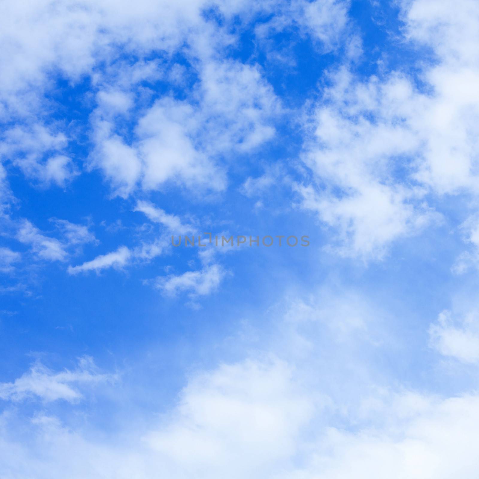 The Blue Sky and Clouds