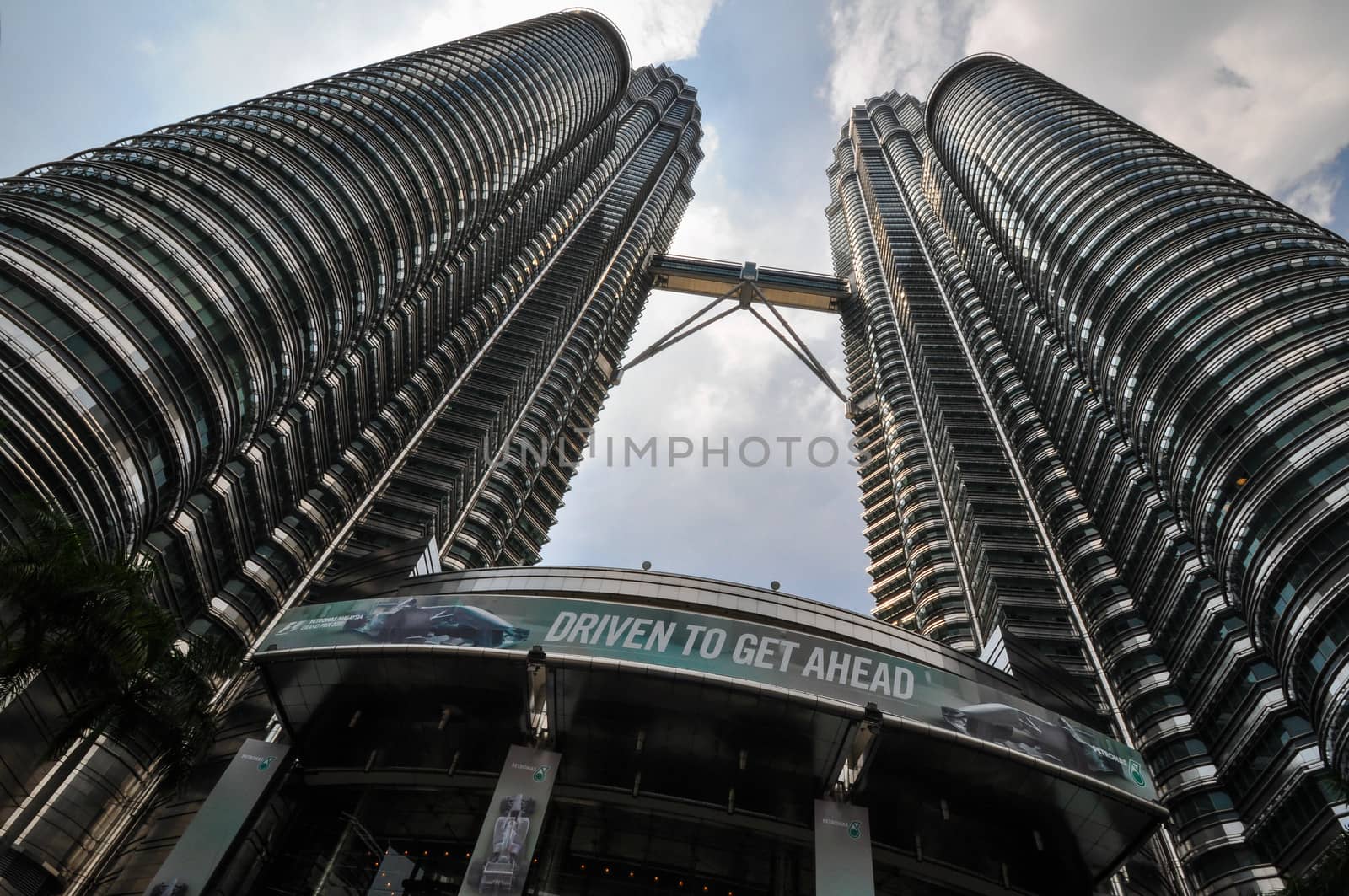 KUALA LUMPUR - APRIL 10: General view of Petronas Twin Towers by weltreisendertj