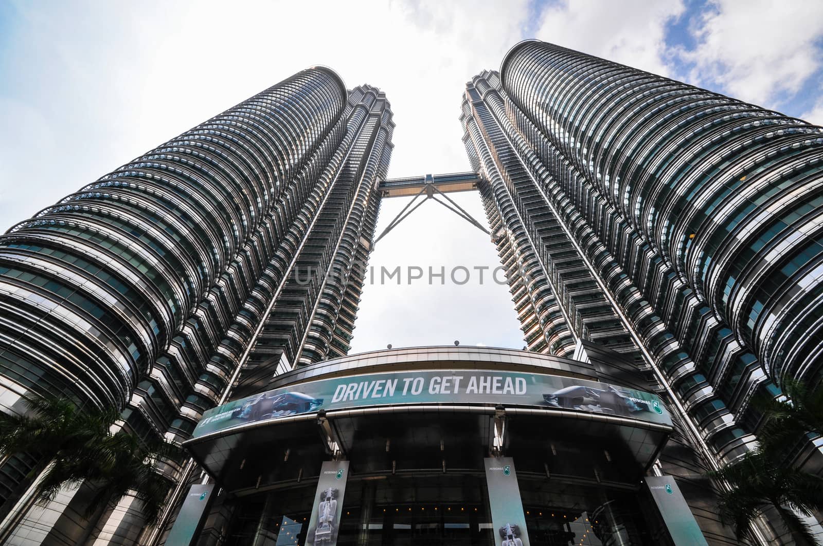 KUALA LUMPUR - APRIL 10: General view of Petronas Twin Towers by weltreisendertj