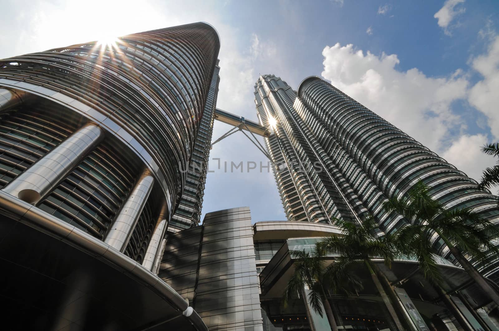 KUALA LUMPUR - APRIL 10: General view of Petronas Twin Towers by weltreisendertj