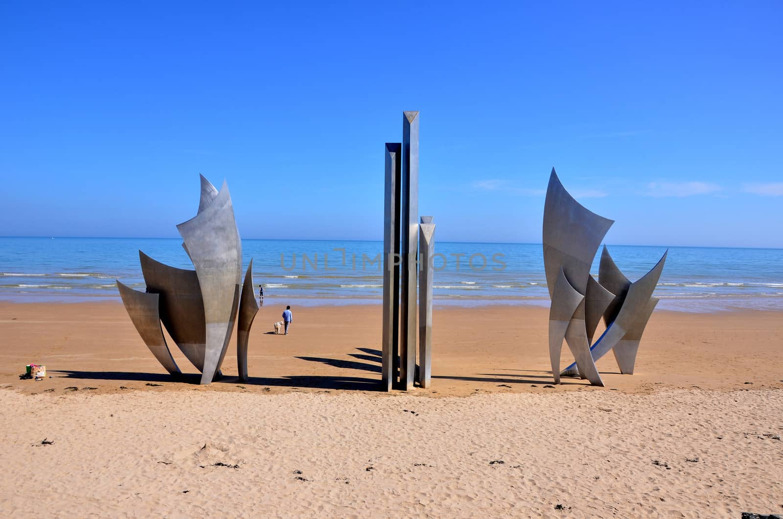 Omaha beach, Normandy, France by lauria