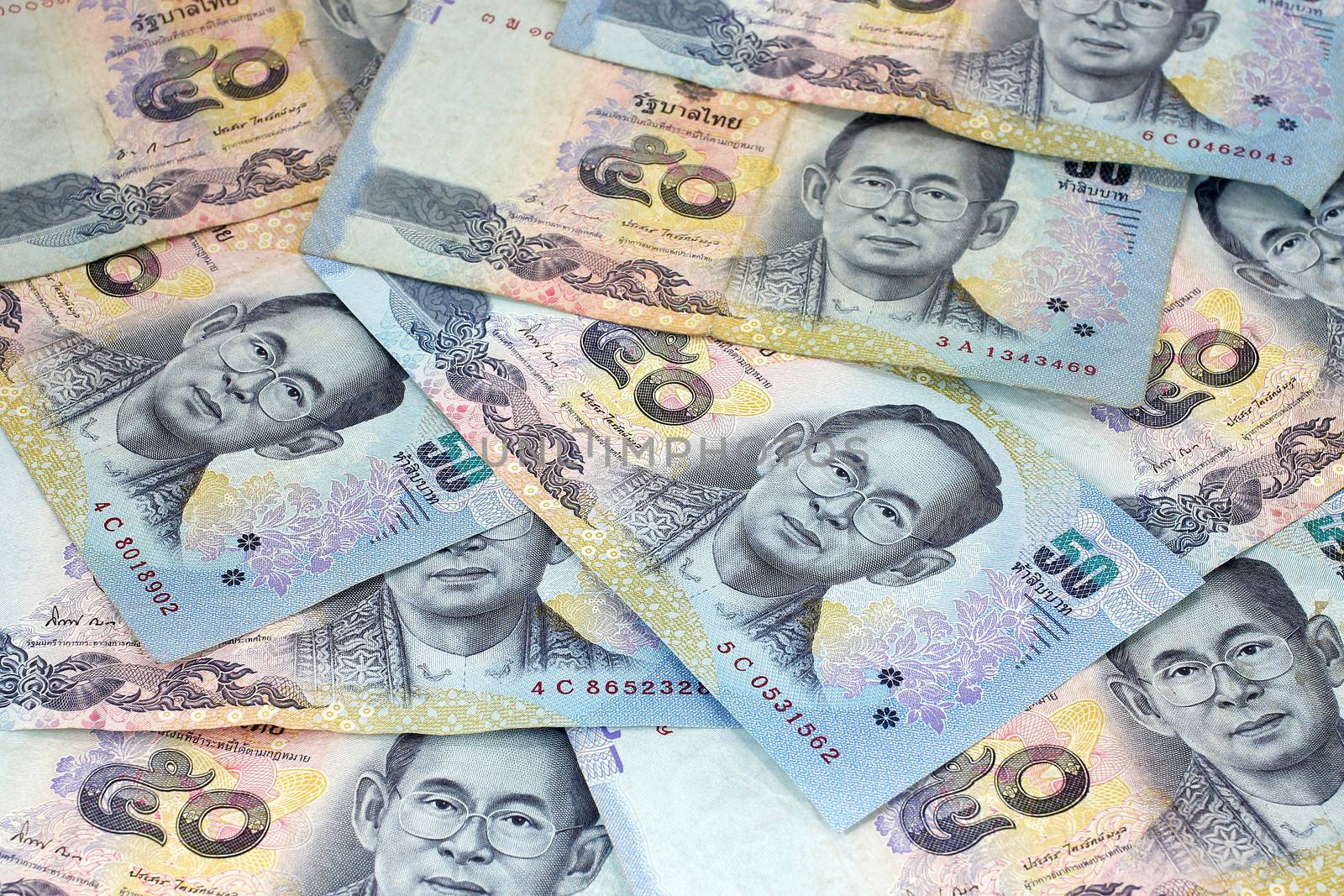 Close up of Thai money , Thailand