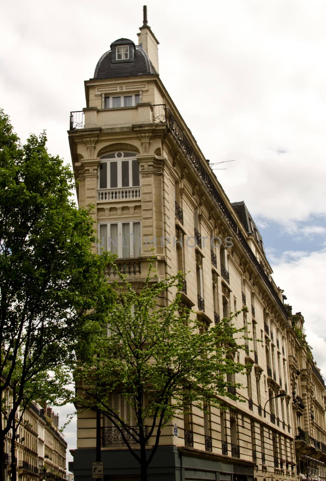 Old building in Montmartre, Paris.