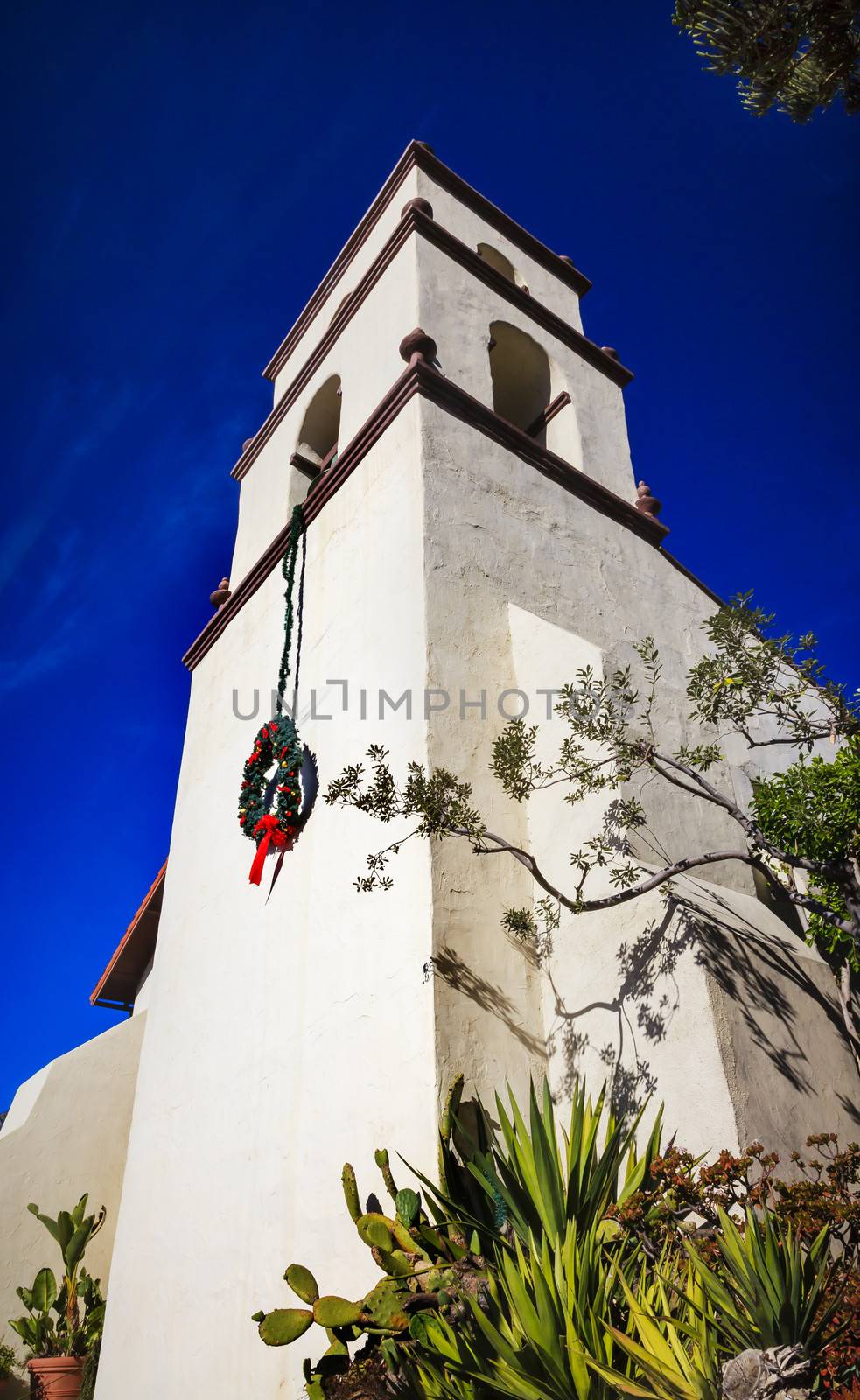 Mission San Buenaventura Ventura California.  Founded 1782 by  Father Junipero Serra.  Named for Saint Bonaventure