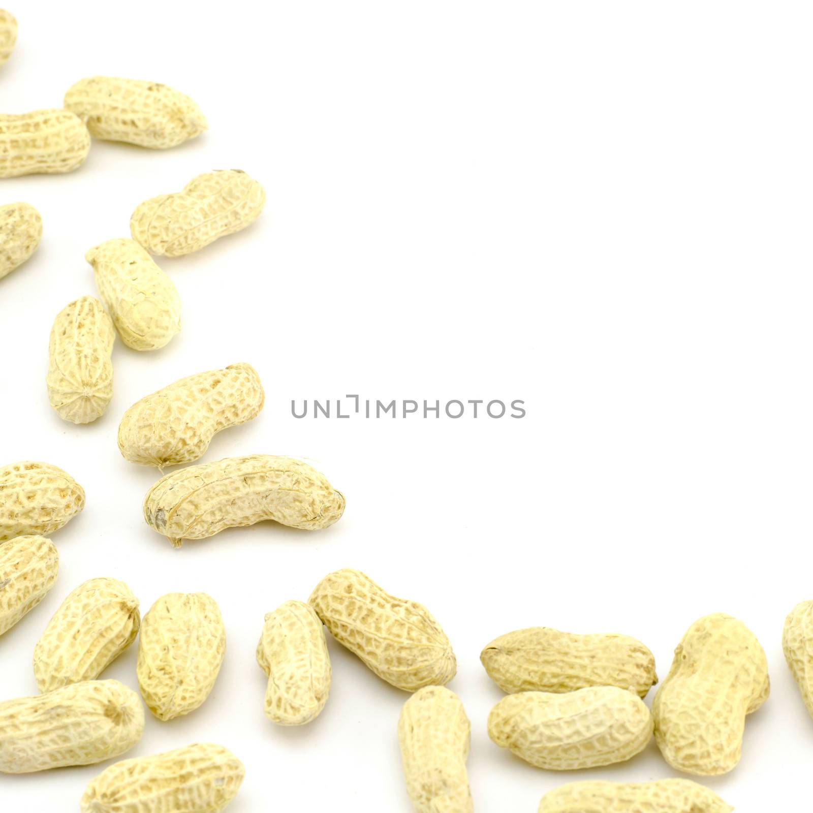 food bean roasted groundnuts on wood texture background