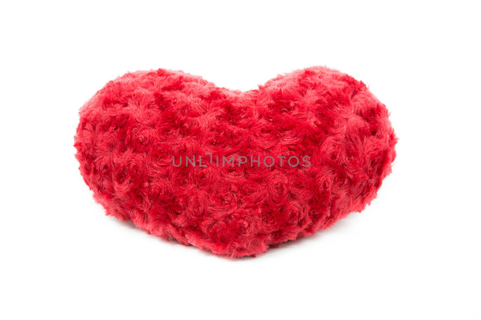 Valentine Heart Made Out of Pillow Roses  by Sorapop