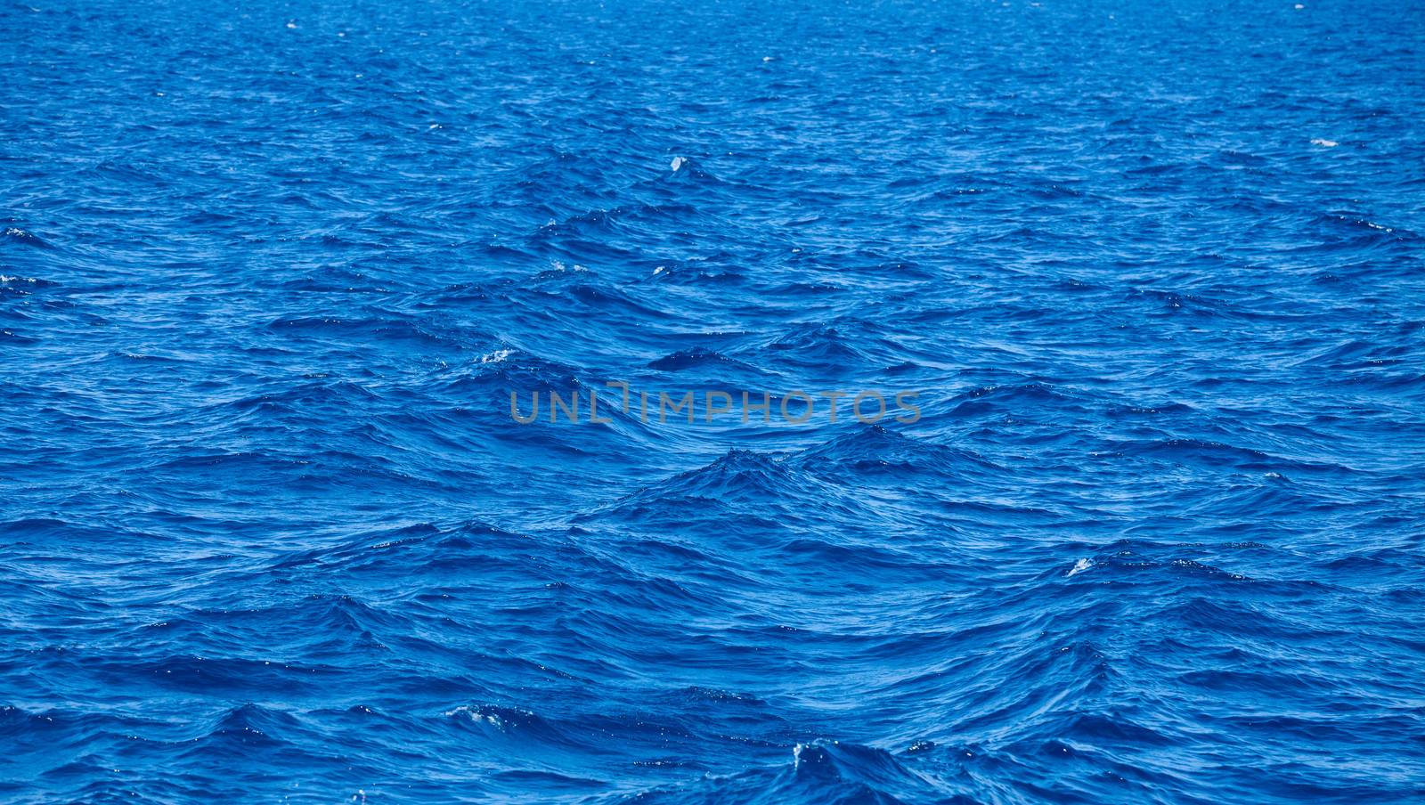 Sea water with ripples and waves texture