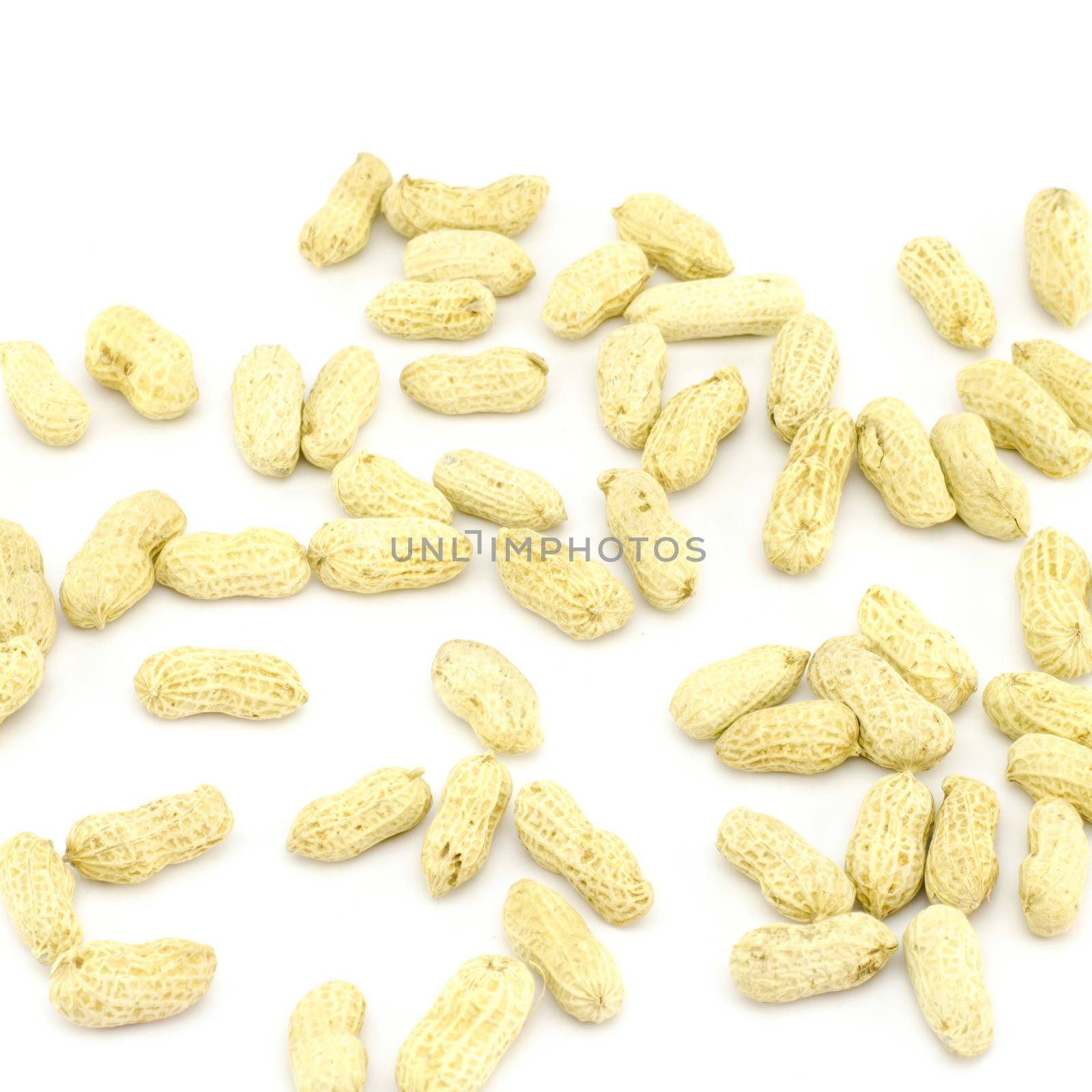 food bean roasted groundnuts on wood texture background