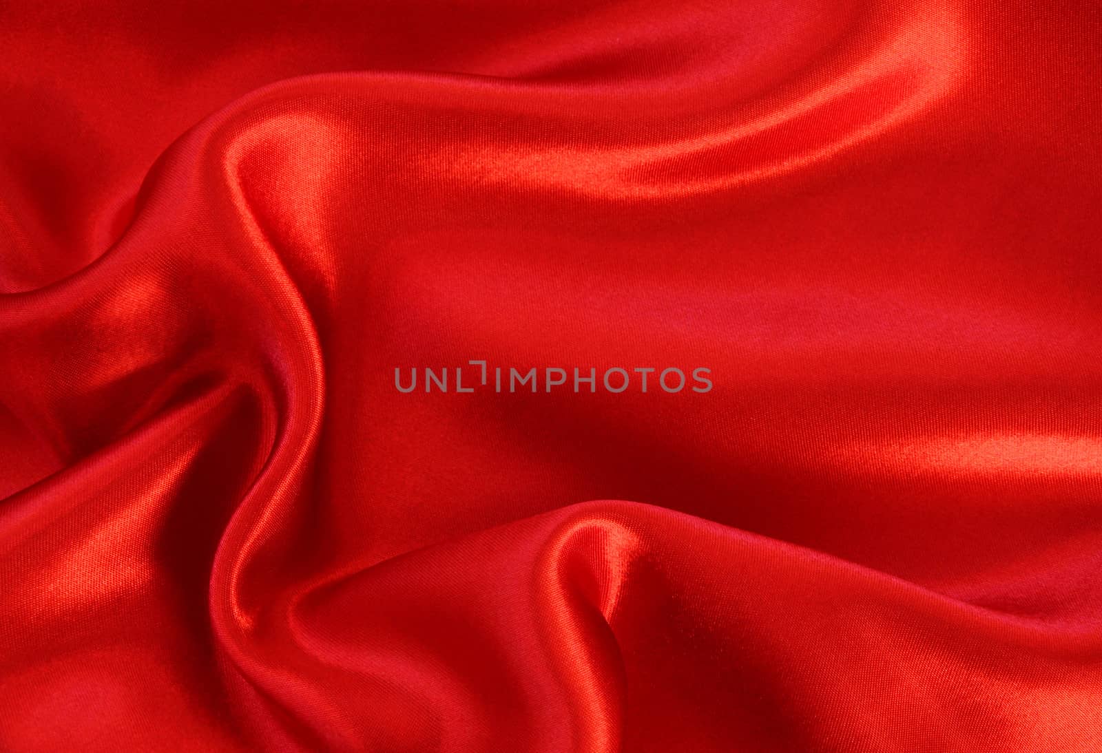 Smooth red silk can use as background 