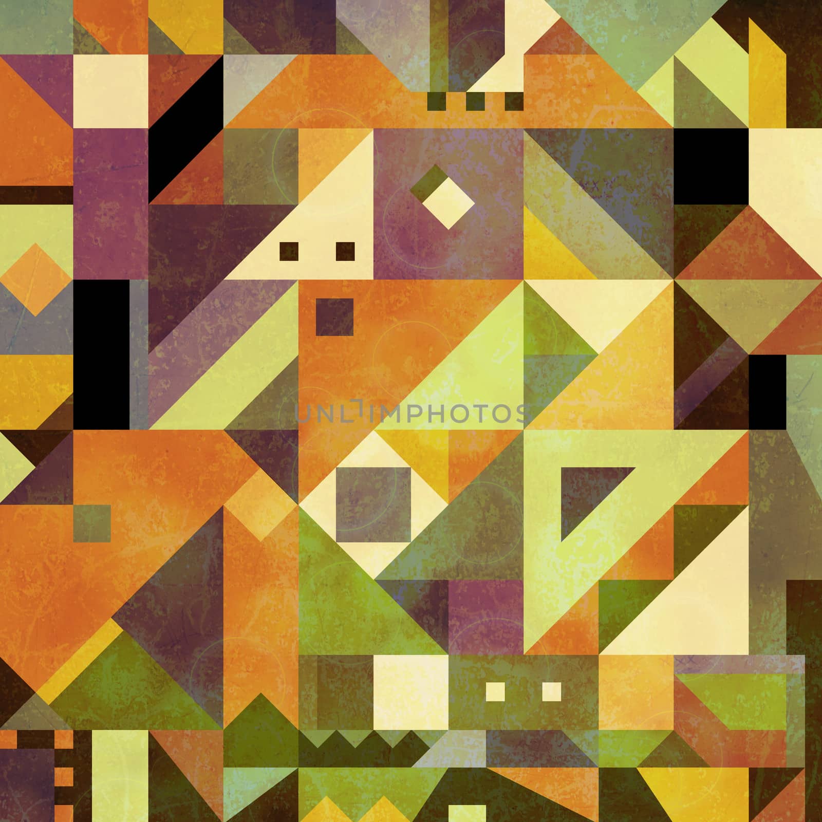 Abstract triangles shapes background by greissdesign