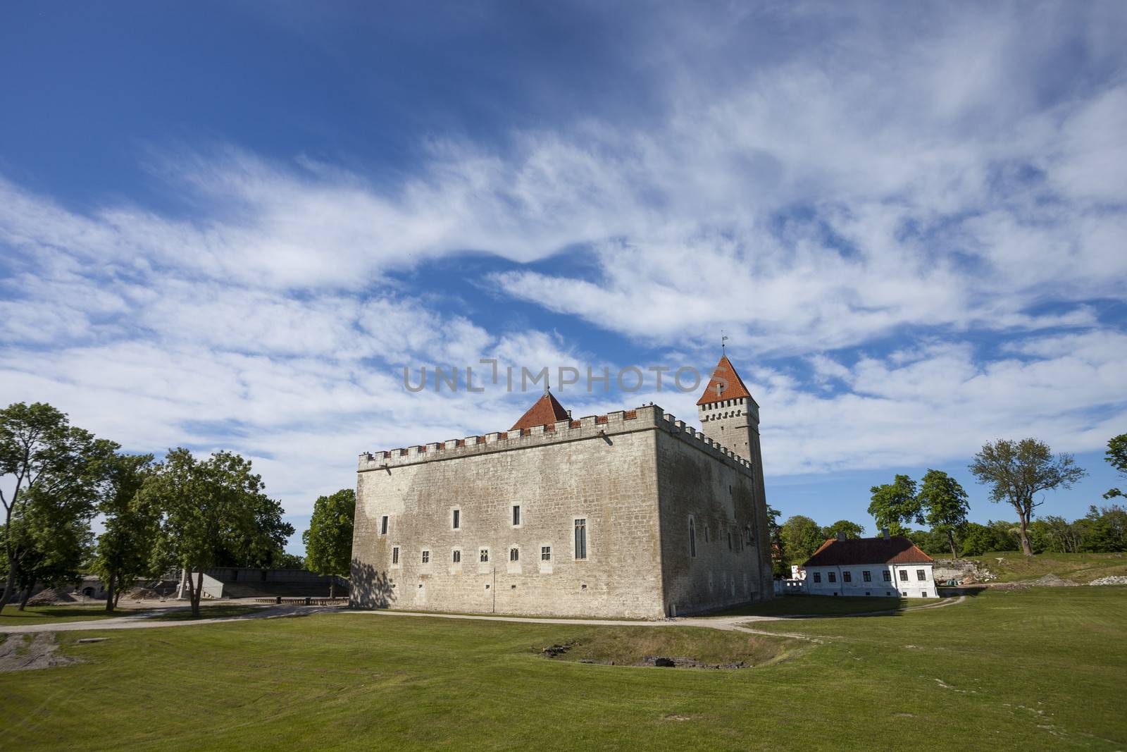 Kuressaare Castle in Saaremaa island, western Estonia