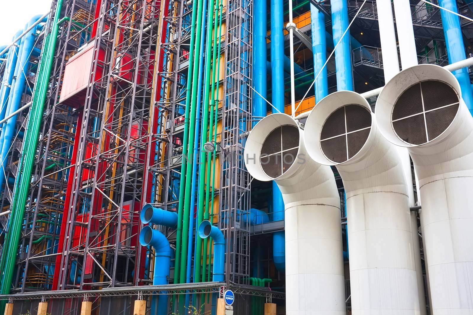 Pompidou centre in France by sailorr