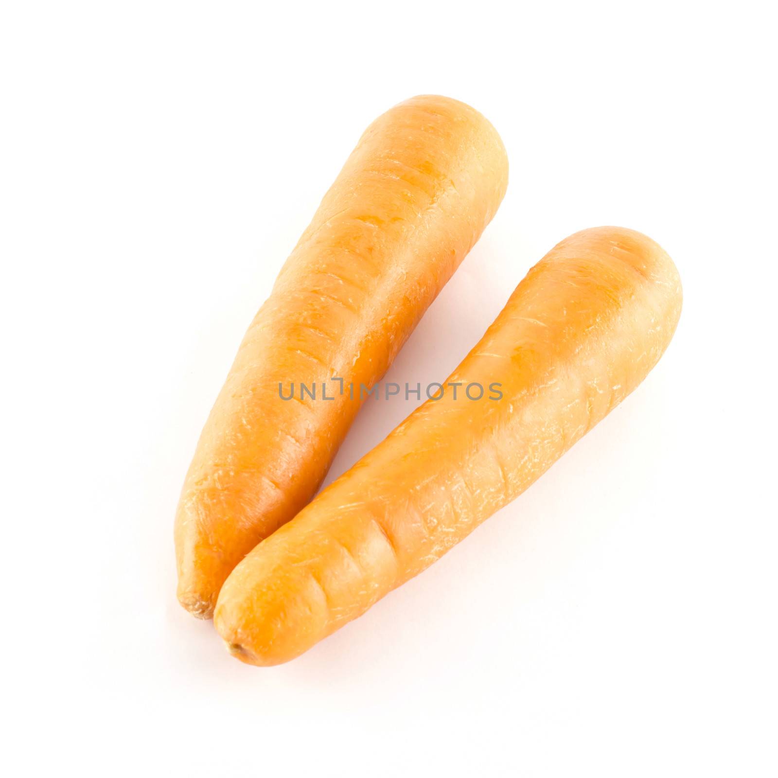 carrot isolated on white  background by ammza12