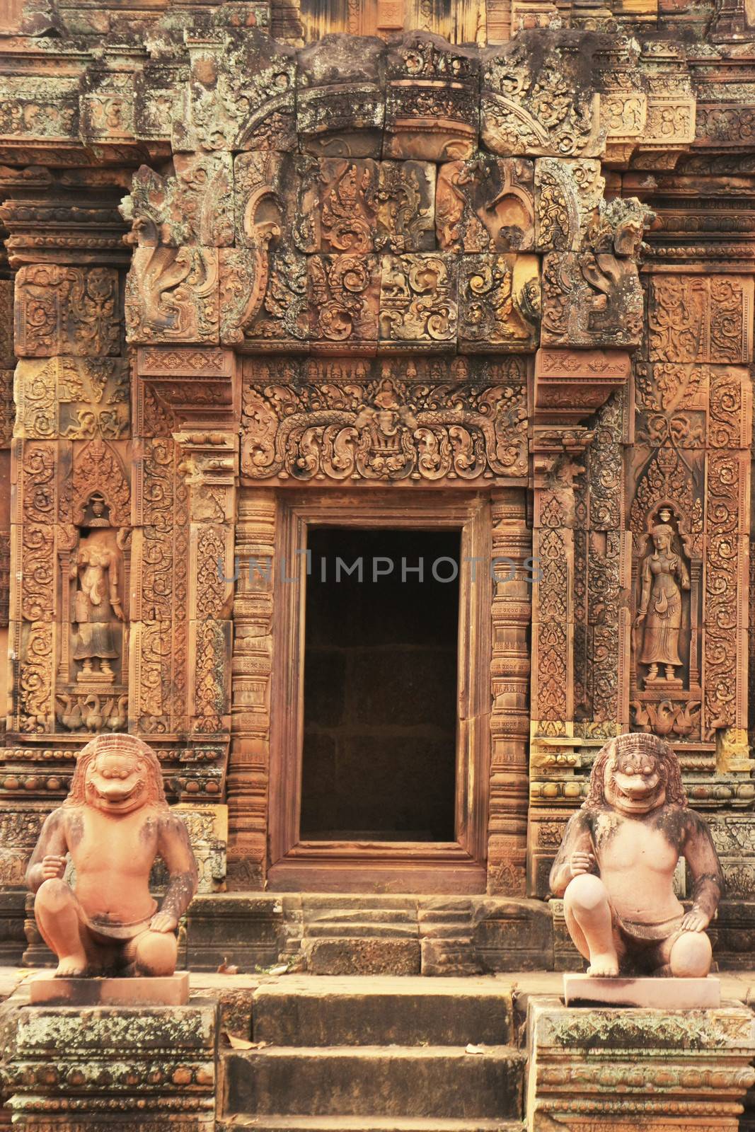 Banteay Srey temple, Angkor area, Siem Reap, Cambodia