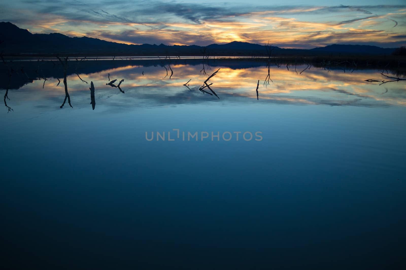 Sunset Lake by emattil