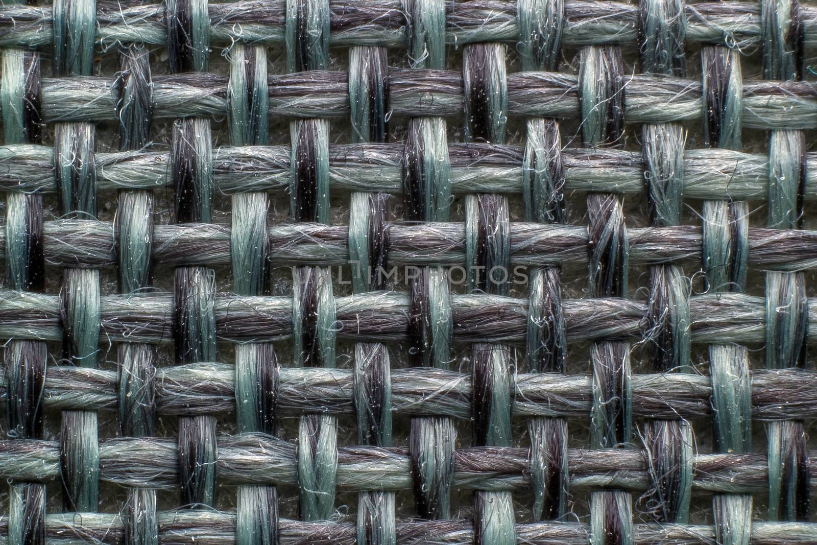 Detailed texture of a basket container