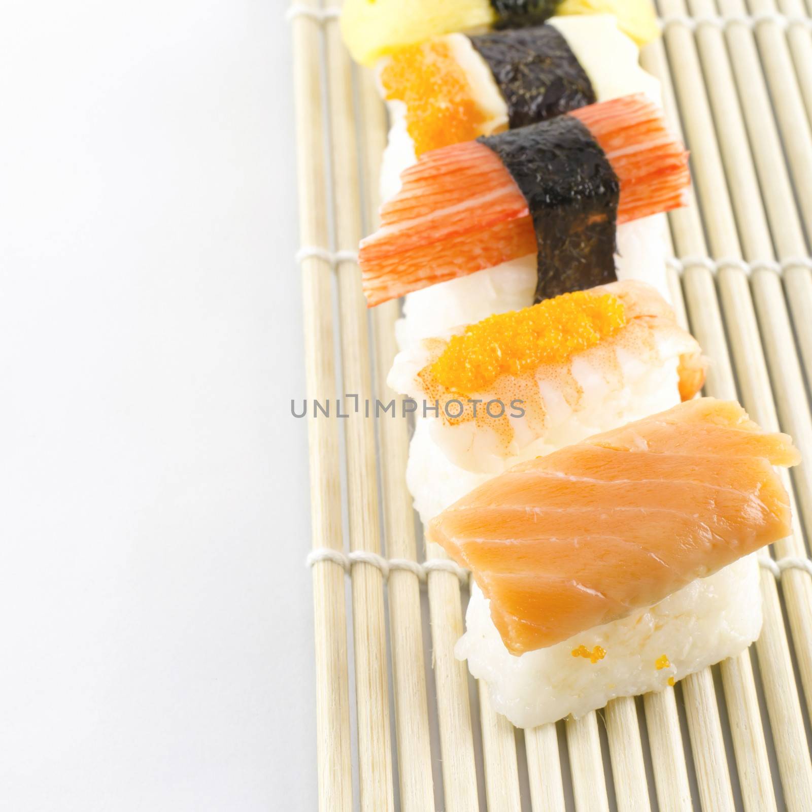 fresh sushi traditional japanese food by ammza12