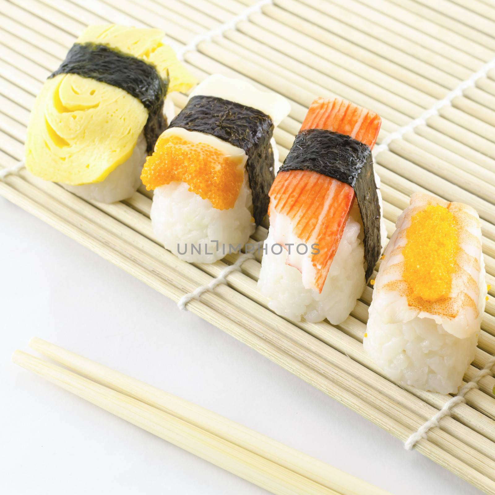 asia traditional japanese food call fresh sushi