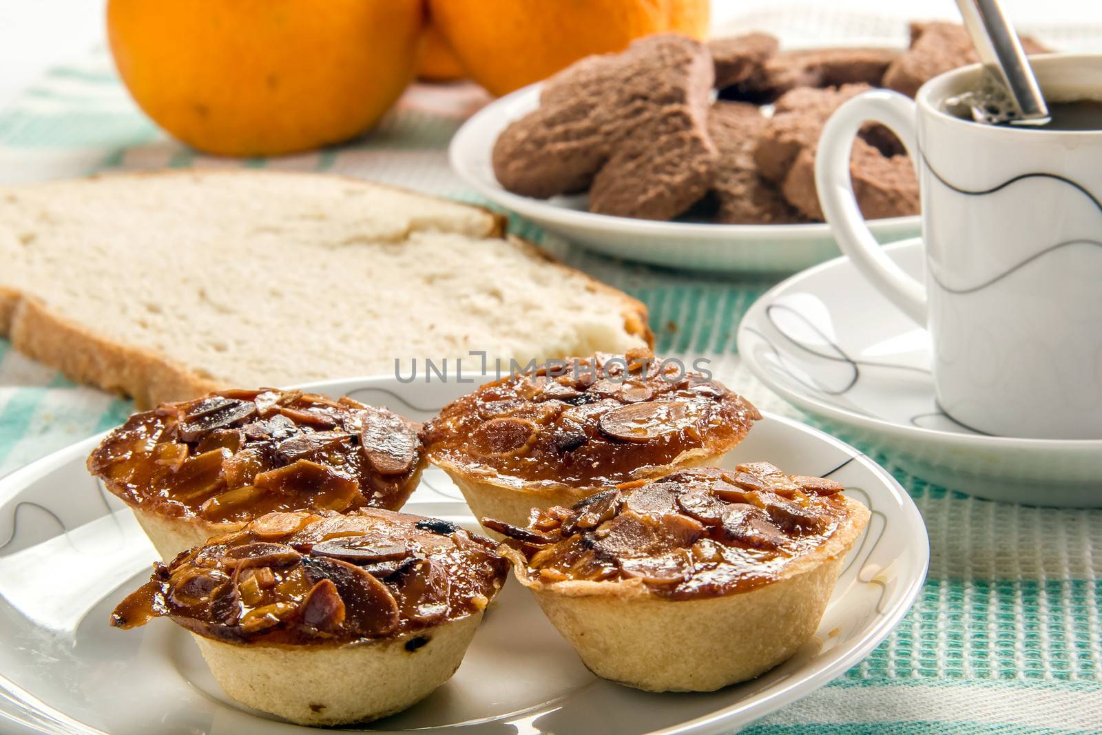 Tasty food on the table for healthy breakfast