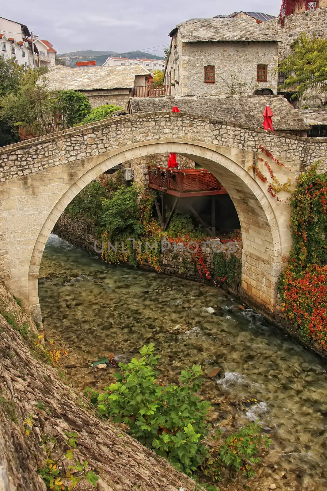 Crooked Bridge, Mostar, Bosnia and Herzegovina