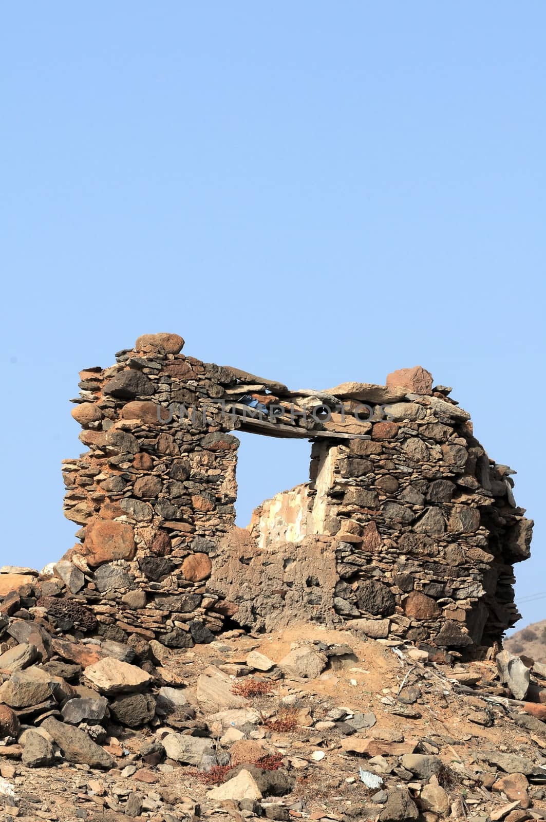 Ancient Rock House in Gran Canaria Island, Spain