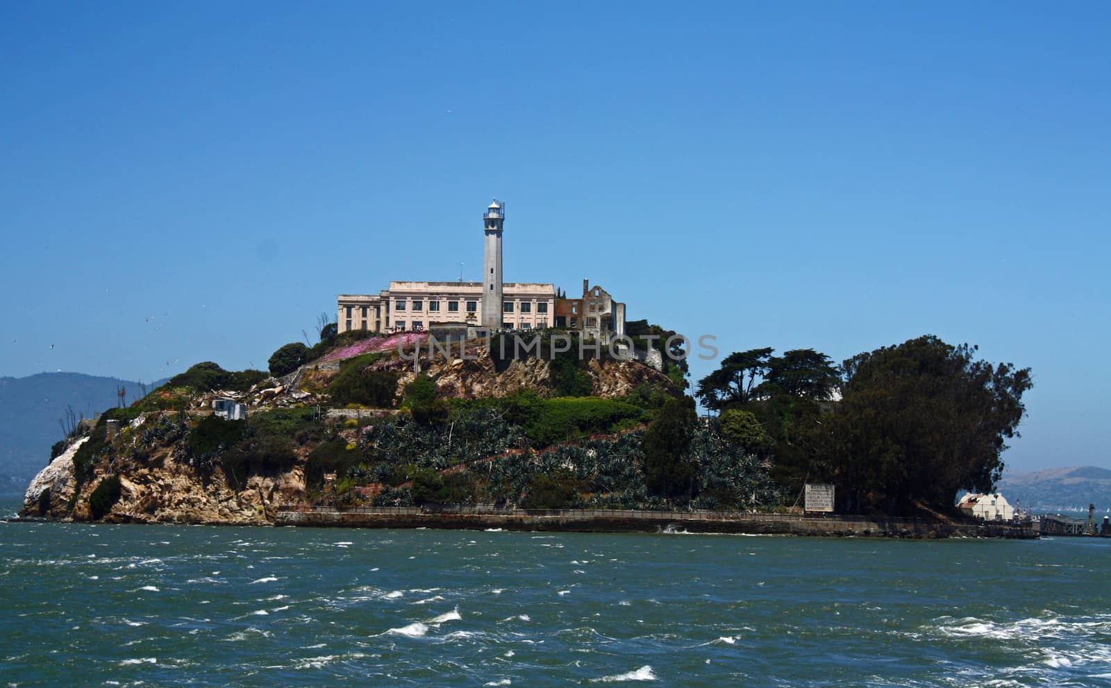 Leaving Alcatraz Island