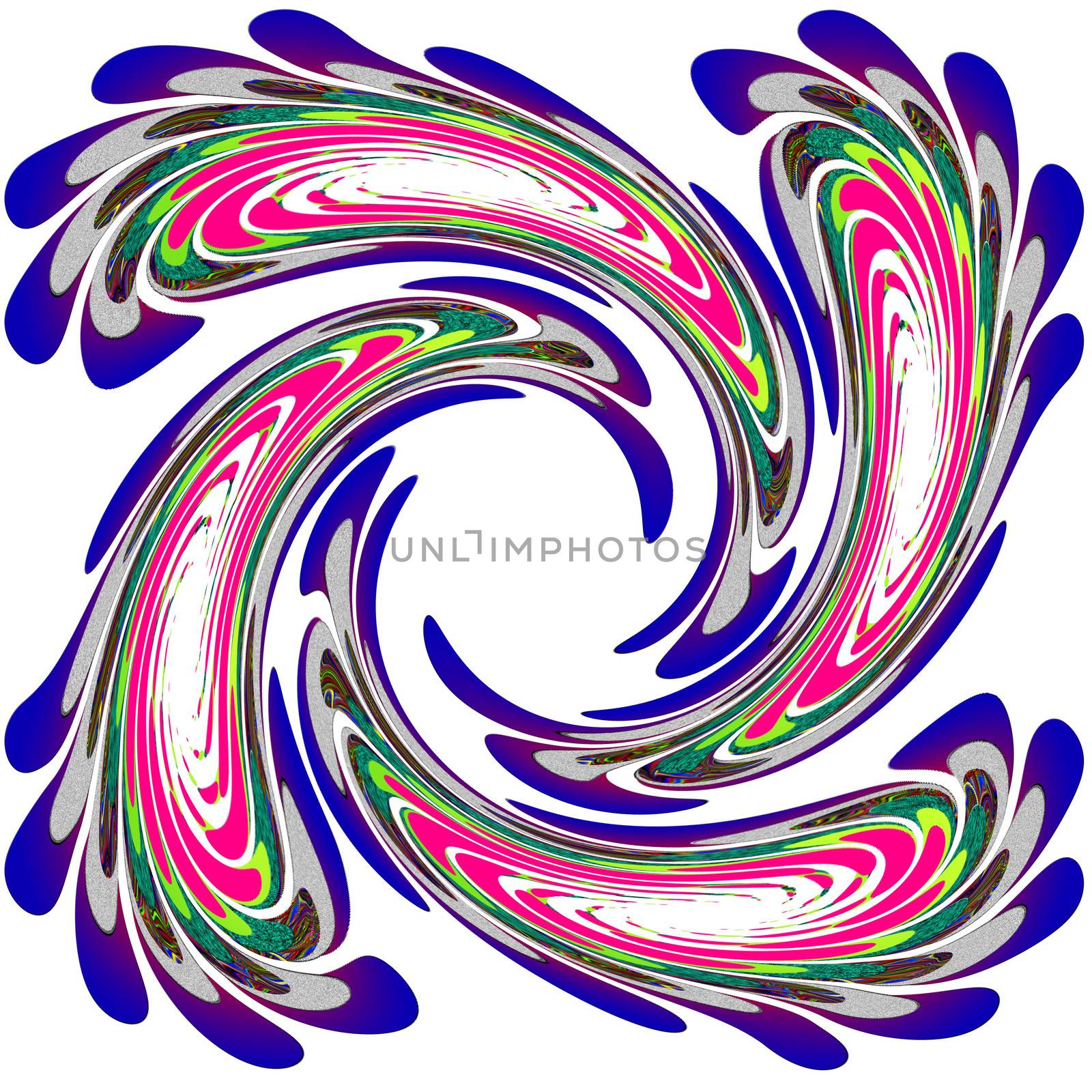 swirl colourful design by hicster