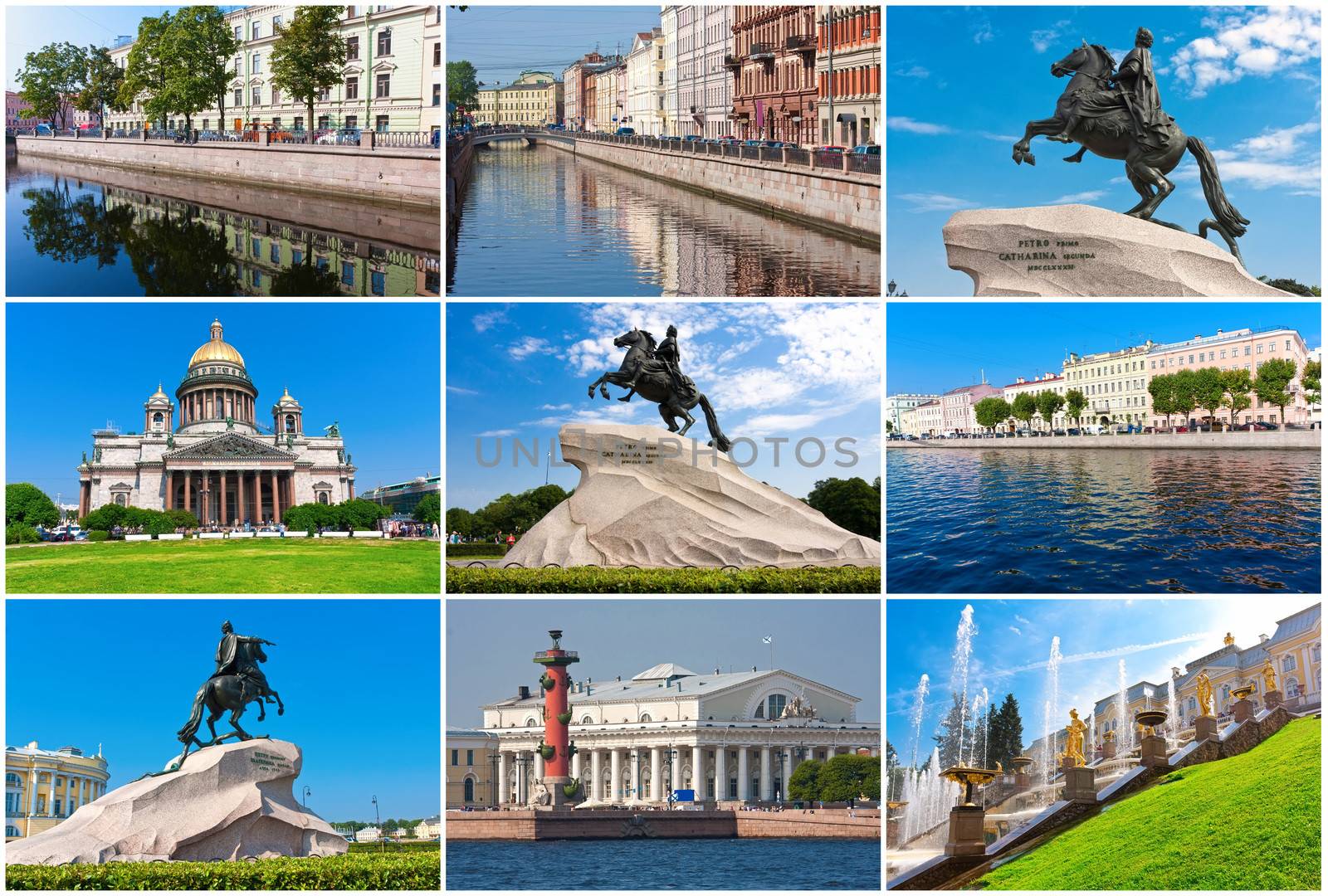 Collection of beautiful photos in Saint Petersburg, Russia