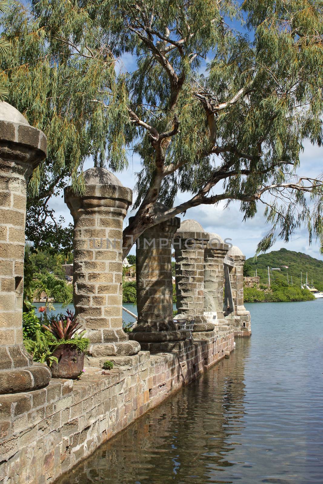 Nelsons Dockyard on English Harbor, Antigua and Barbuda, Caribbean