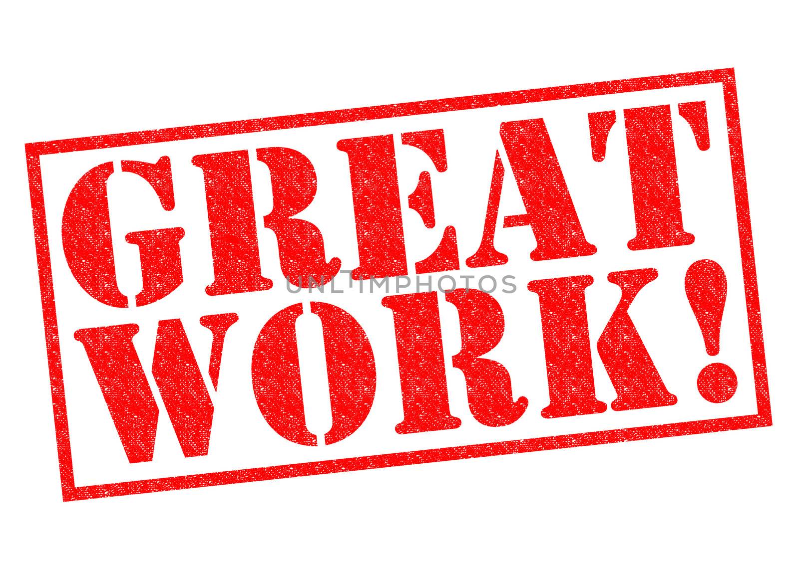 GREAT WORK! by chrisdorney