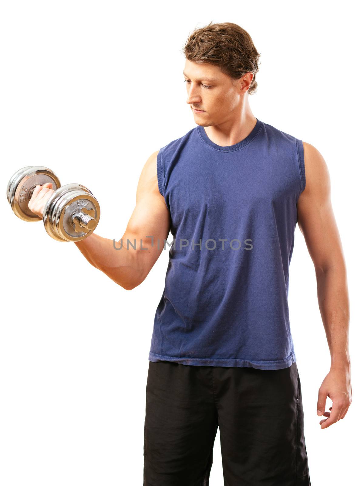 One arm bicep curl by sumners
