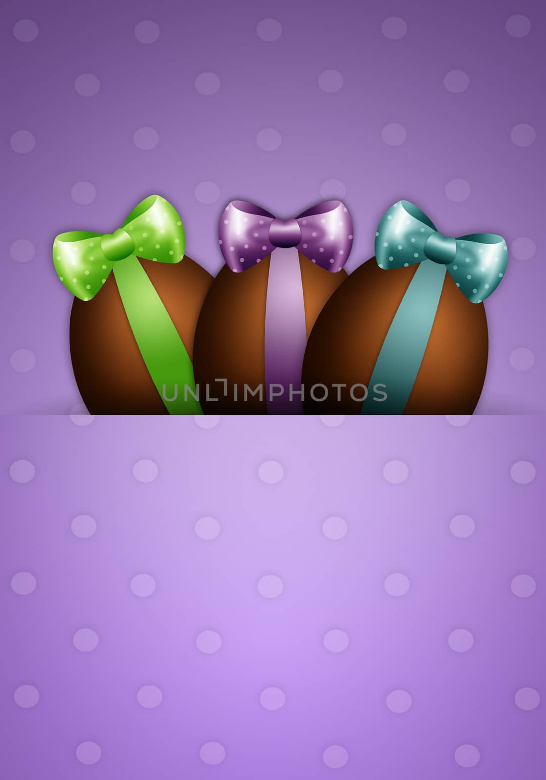 Chocolate eggs for Easter by sognolucido