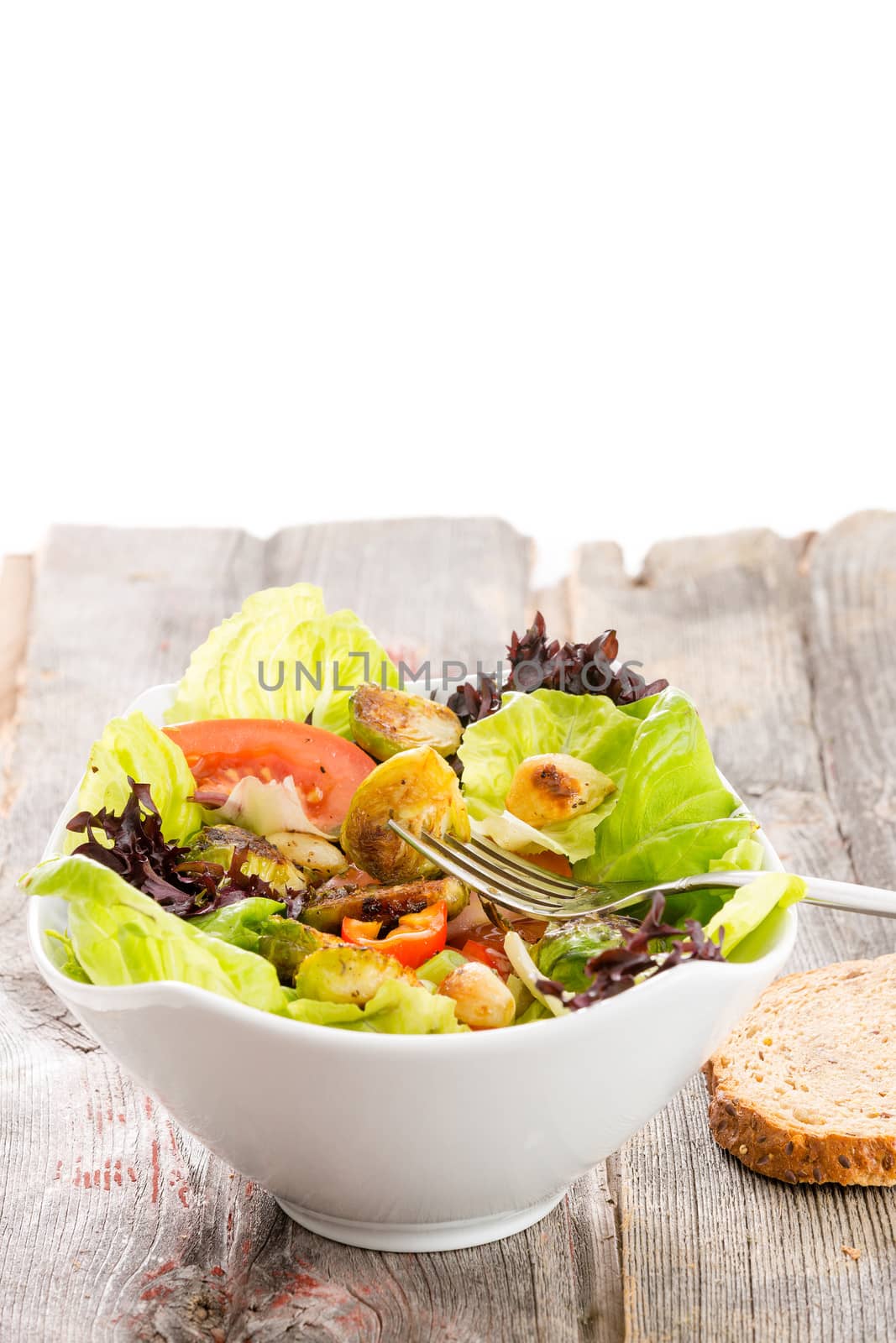 Healthy vegetarian salad by coskun