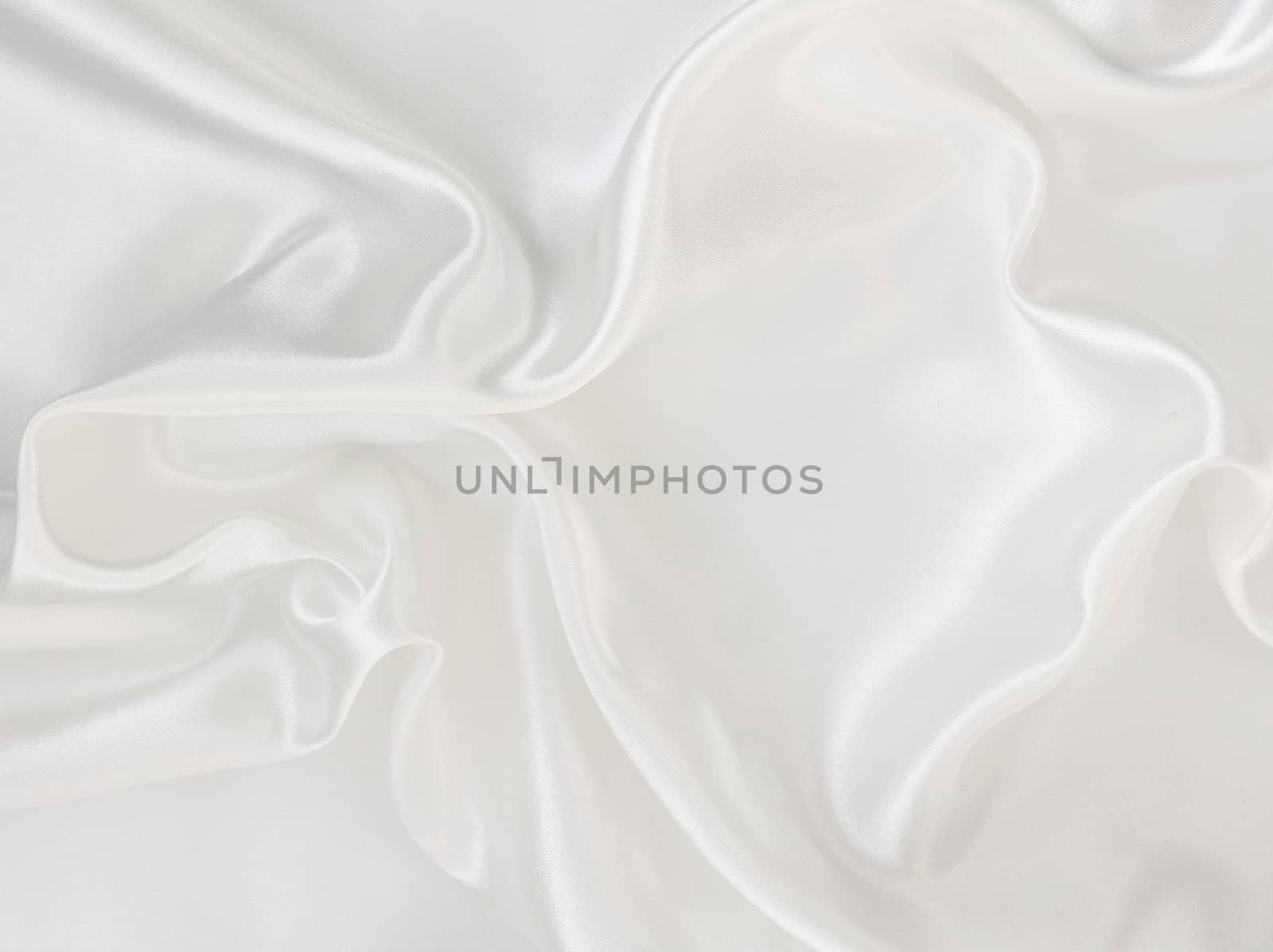 Smooth elegant white silk as wedding background