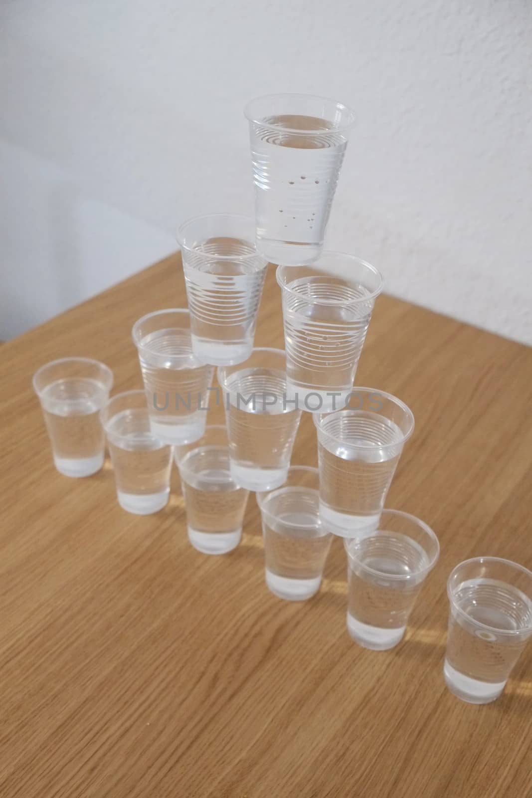 Glasses of water by mmm