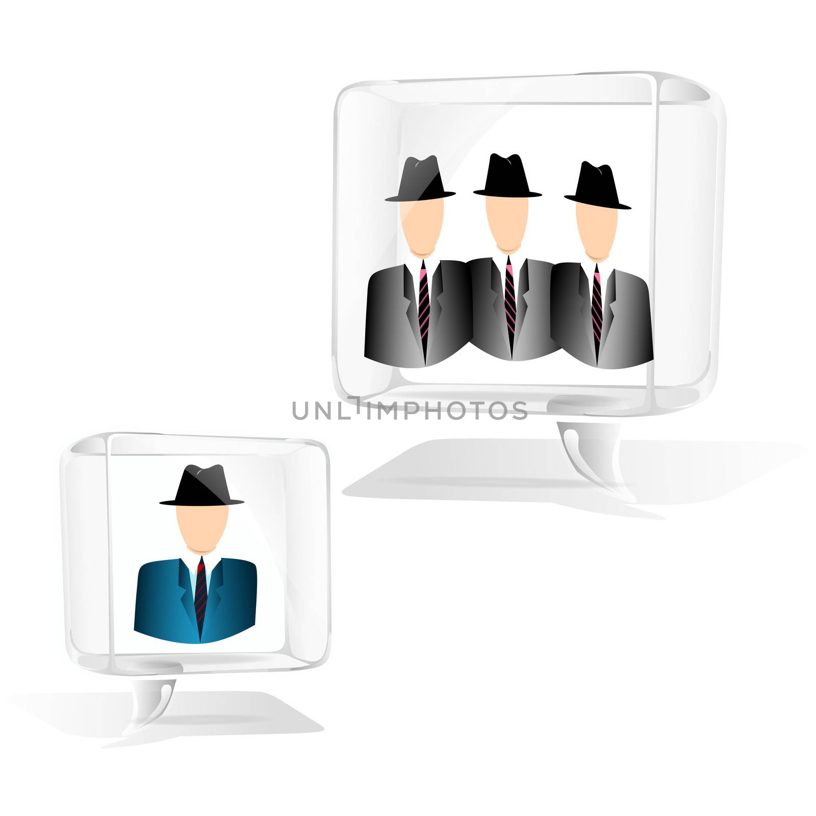 icon businessman by natalinka7626