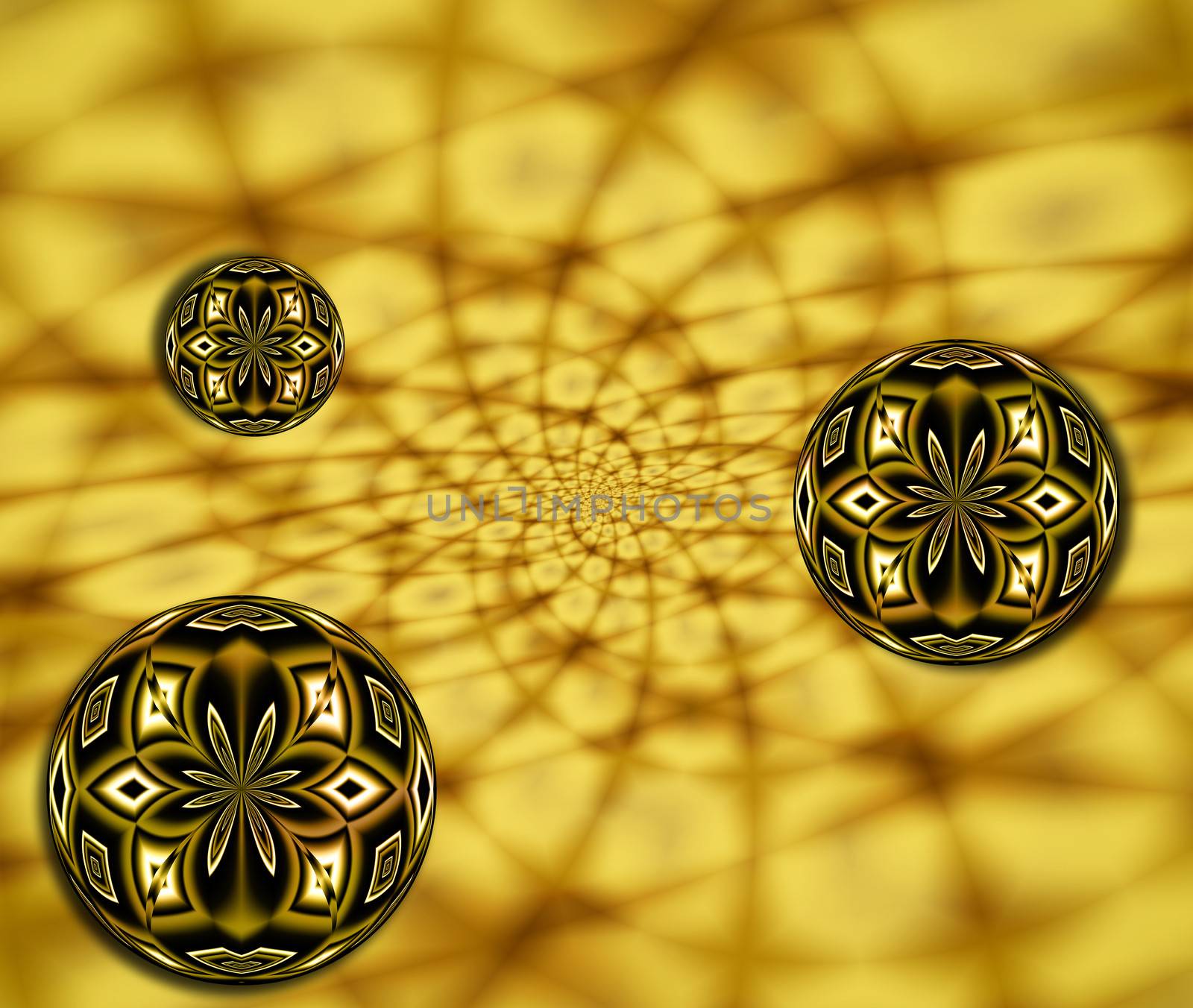 Abstract Spheres Background by ankarb