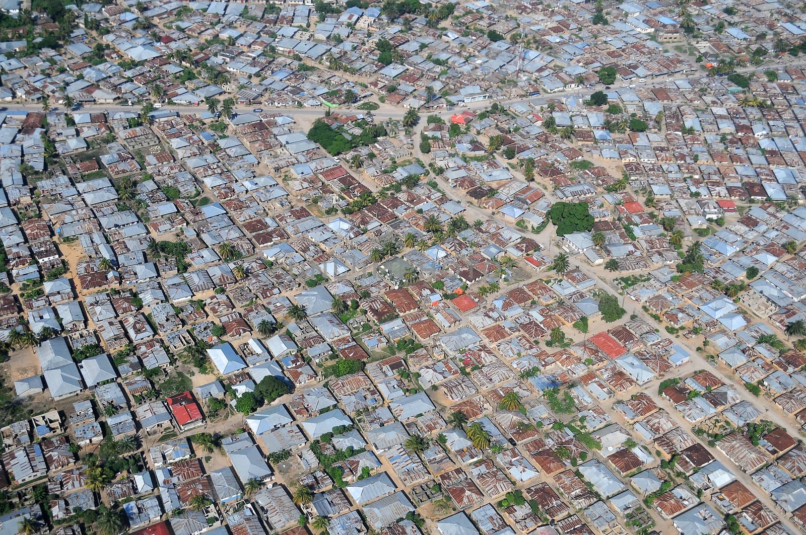 aerial images of tanzania