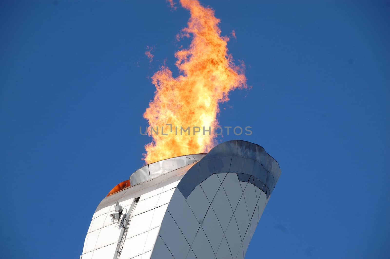 Olympic fire at XXII Winter Olympic Games Sochi 2014 by danemo