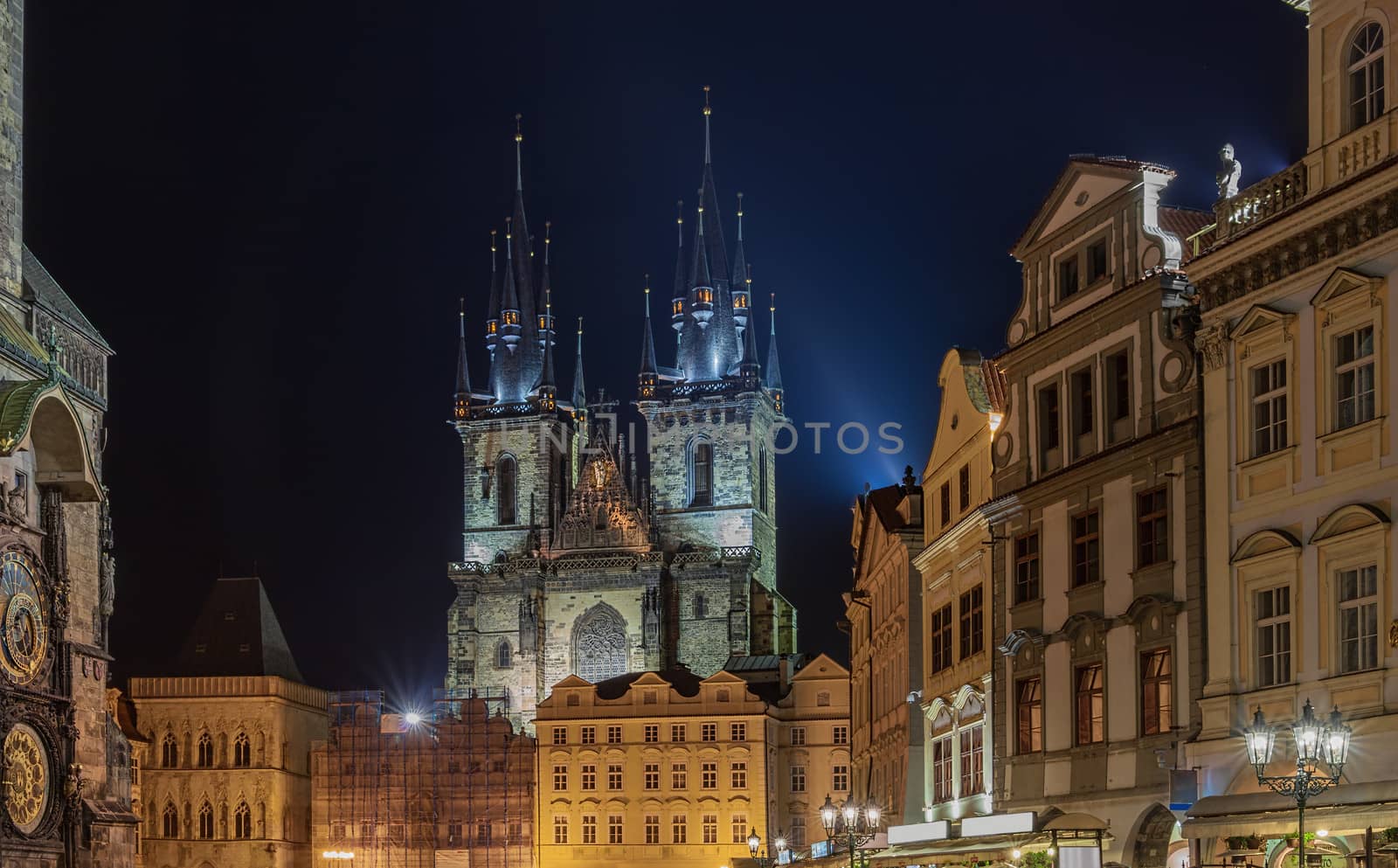 Place of the old city in Prague by mot1963