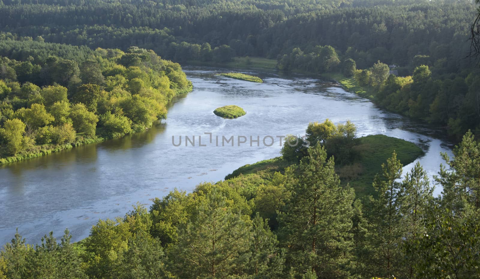 Neris river near Vilnius