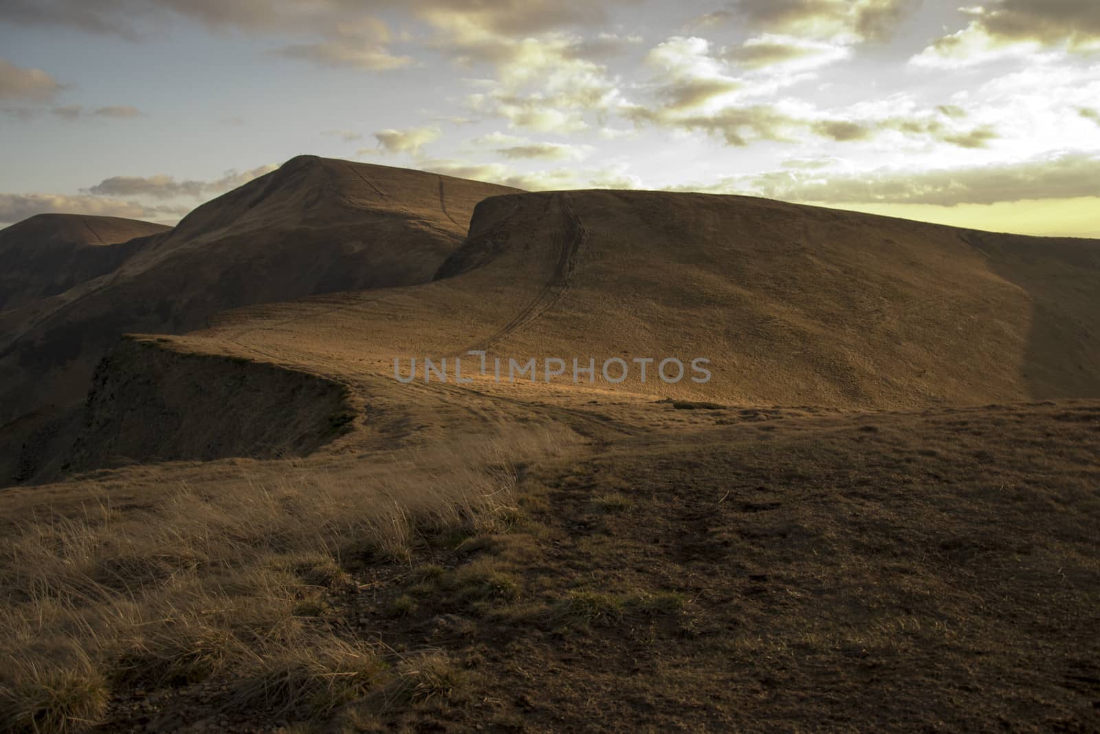 Evening in mountains in autumn by Irene1601