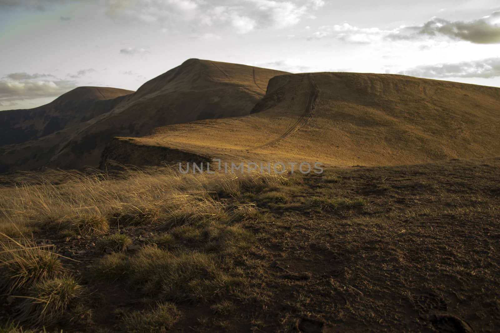 Evening in mountains in autumn by Irene1601