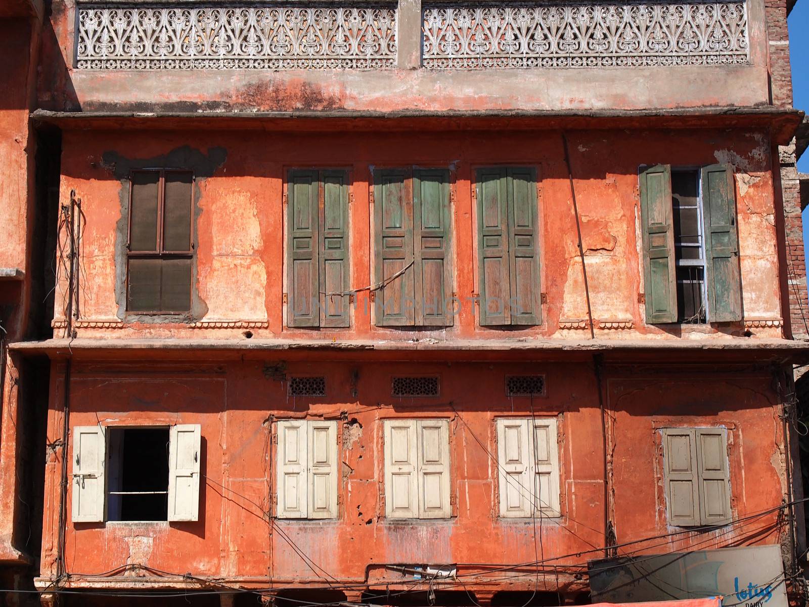 old red house in Jaipur,India        