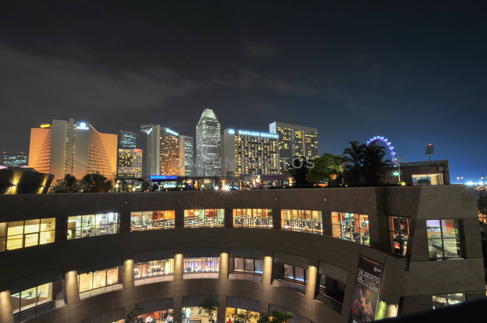 Singapore city skyline finacial district by weltreisendertj