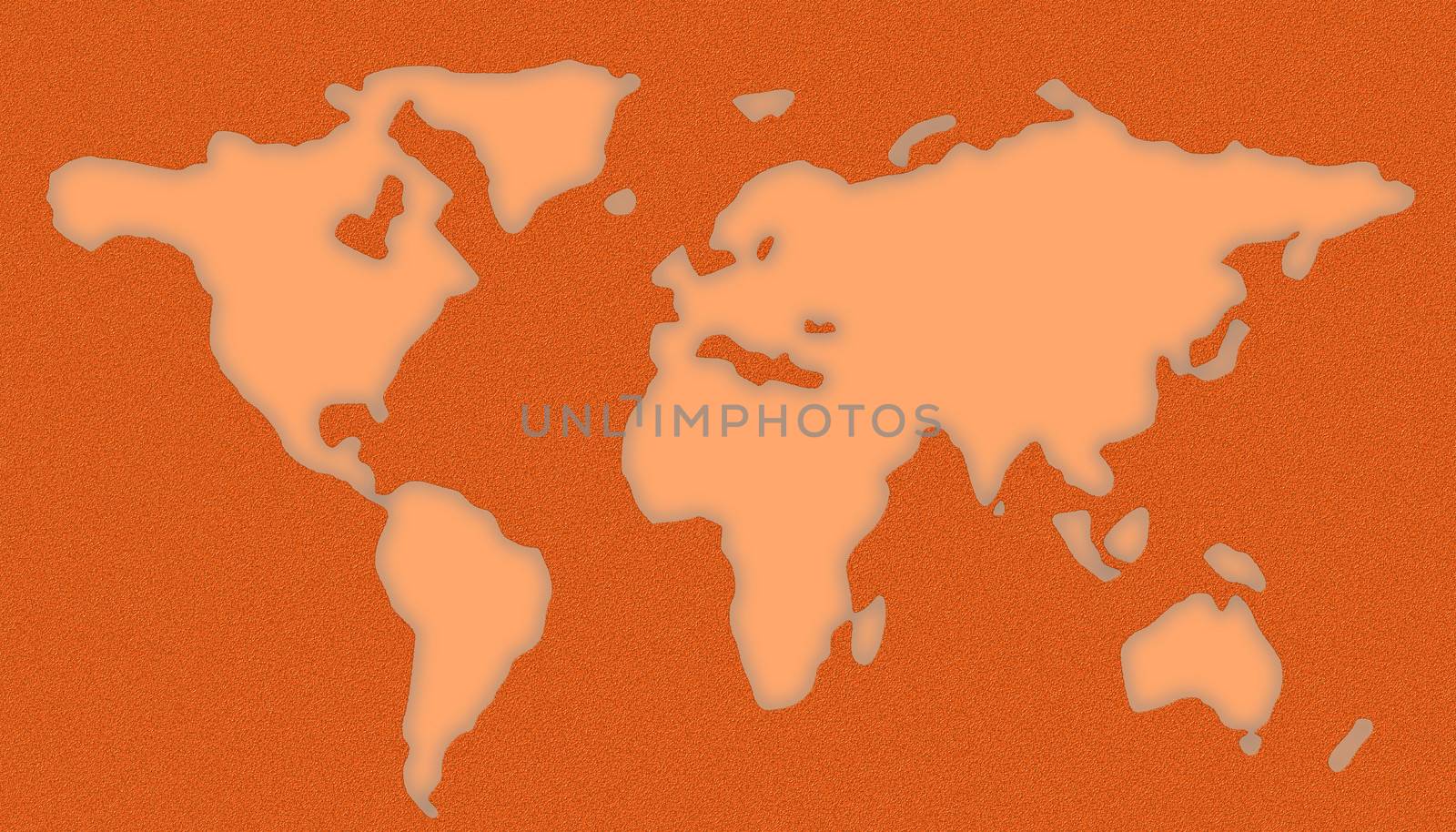 World Map Stencil by RichieThakur