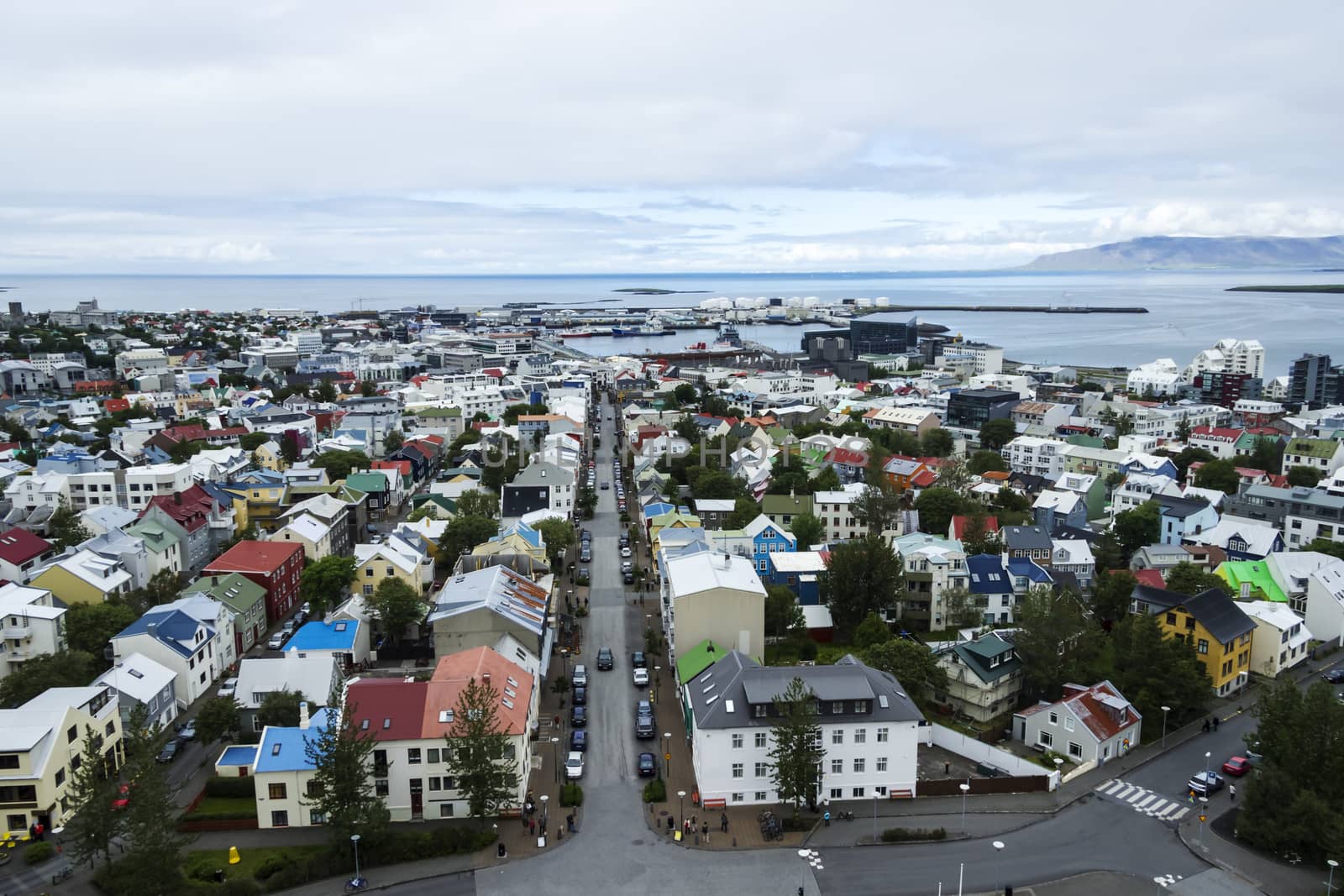 Downtown Reykjavik, Iceland by Tetyana