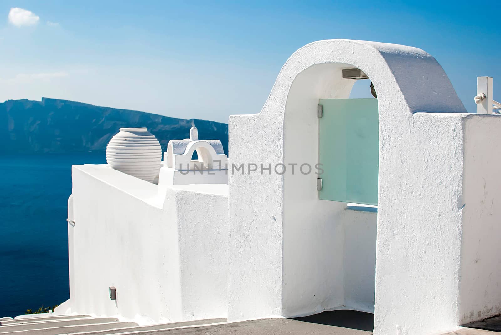 Oia Santorini Greece famous with romantic and beautiful sunsets