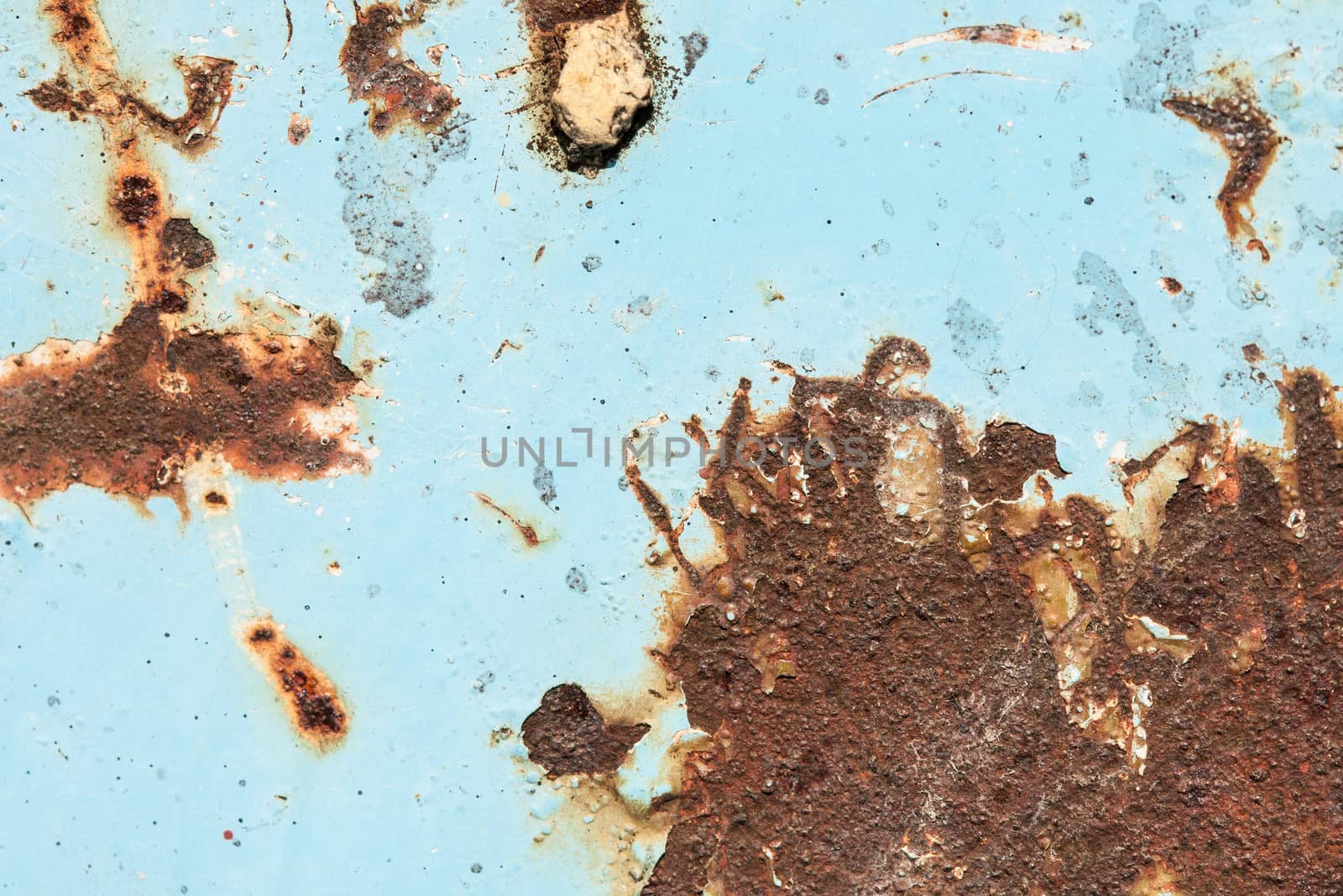 Rust blue metallic texture by juhku